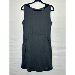Columbia Sportswear Women's Charcoal Gray Omni-Wick Sleeveless Dress Size S
